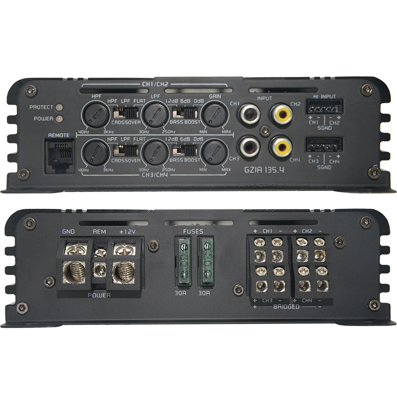 Ground Zero Audio Iridium GZIA 135.4 4-Channel High Quality Class