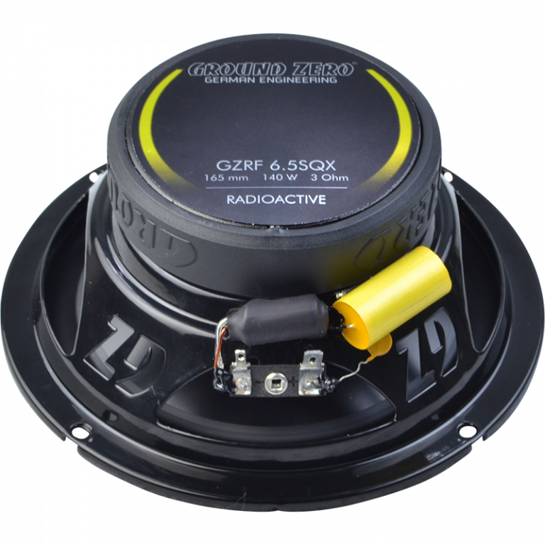 Ground Zero Audio Radioactive GZRF 6.5SQX 6.5″ 2-Way Coaxial