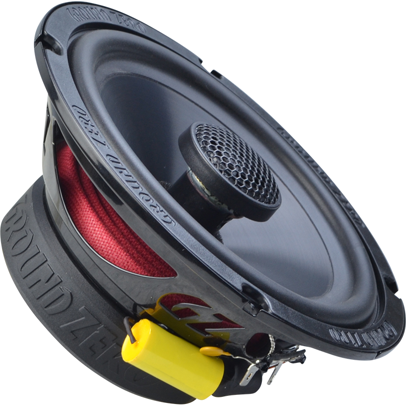Ground Zero Audio Radioactive GZRF 6.5SQX 6.5″ 2-Way Coaxial Speaker S ...