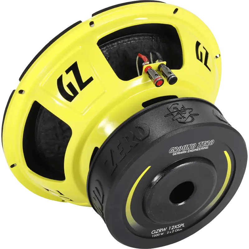 Ground Zero Audio Radioactive GZRW 12XSPL 12″ SPL Subwoofer (1000 Ground Zero Audio Radioactive GZRW 12XSPL 12″ SPL Subwoofer (1000