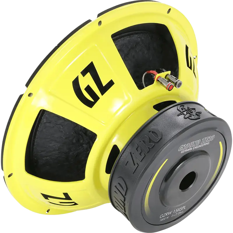 Ground Zero Audio Radioactive GZRW 15XSPL 38 15″ High Quality SPL