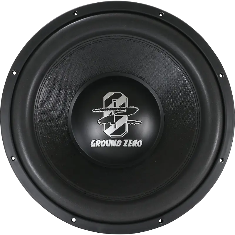 Ground Zero Audio Radioactive GZRW 38-D2 15″ High Quality Subwoofer (1 ...