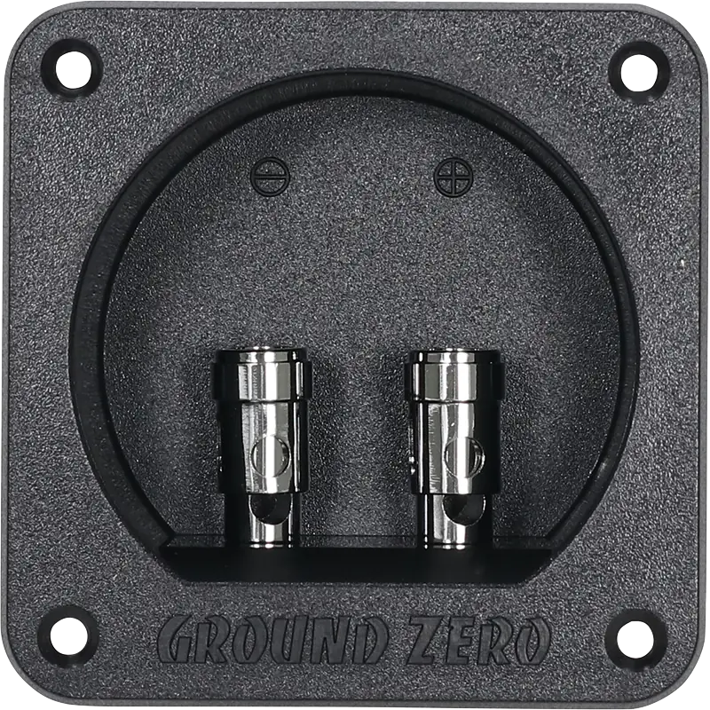 Ground Zero Audio GZST 2S 2-Pin Loudspeaker Terminal – TDS Car Audio
