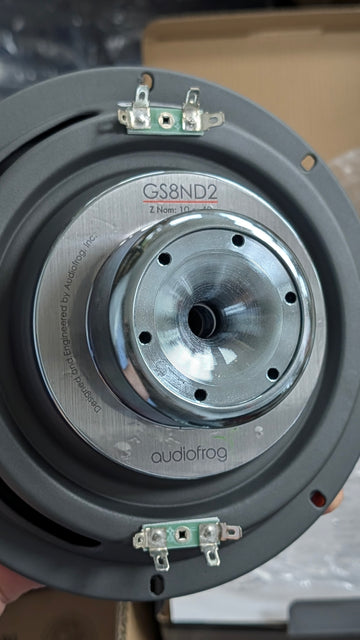AudioFrog GS8ND2 Shallow Woofer/Subwoofer – TDS Car Audio