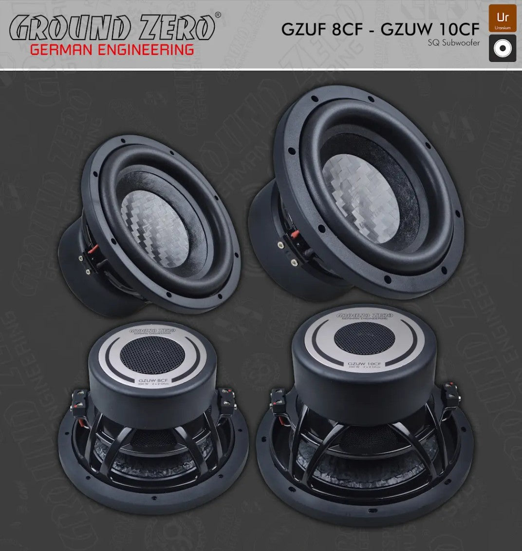 Ground Zero Audio Uranium GZUW8CF 8