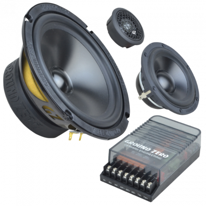Ground Zero Audio Radioactive GZRC 165.3SQ 165 mm / 6.5″ 3-way SQ